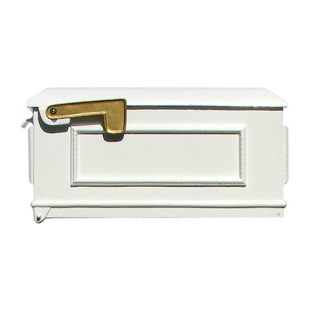 Qualarc Lewiston Mailbox only (no address plates) LM-WHT